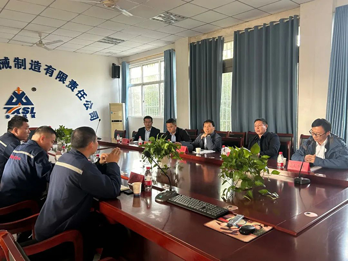 A Warm Welcome to Mr. Zhang Weidong, Chief Engineer of China Hydroelectric Engineering No. 11 Bureau, and His Delegation for Their Visit and Guidance